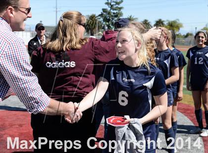 Thumbnail 2 in La Canada vs. St. Margaret's (CIF SS D5 Final) photogallery.