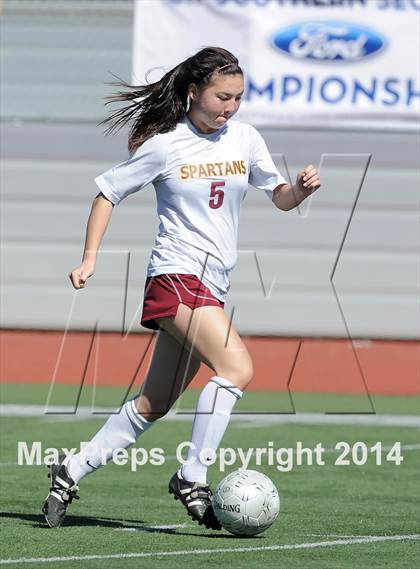 Thumbnail 3 in La Canada vs. St. Margaret's (CIF SS D5 Final) photogallery.