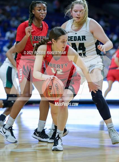 Thumbnail 3 in Cedar Park vs. Liberty (UIL 5A Final) photogallery.