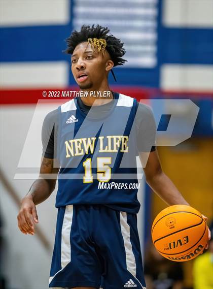 Thumbnail 1 in New Life Christian Academy vs Terry Sanford (MLK Dream Jam at Terry Sanford) photogallery.