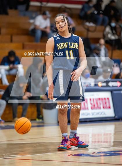 Thumbnail 1 in New Life Christian Academy vs Terry Sanford (MLK Dream Jam at Terry Sanford) photogallery.