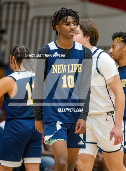 Thumbnail 1 in New Life Christian Academy vs Terry Sanford (MLK Dream Jam at Terry Sanford) photogallery.
