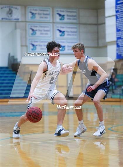 Thumbnail 1 in Westlake vs. Juan Diego (Eagle Holiday Shootout) photogallery.