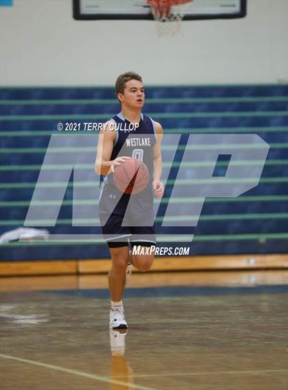 Thumbnail 1 in Westlake vs. Juan Diego (Eagle Holiday Shootout) photogallery.