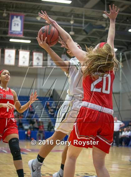 Thumbnail 2 in St. John's vs. Paul VI (WCAC Final) photogallery.