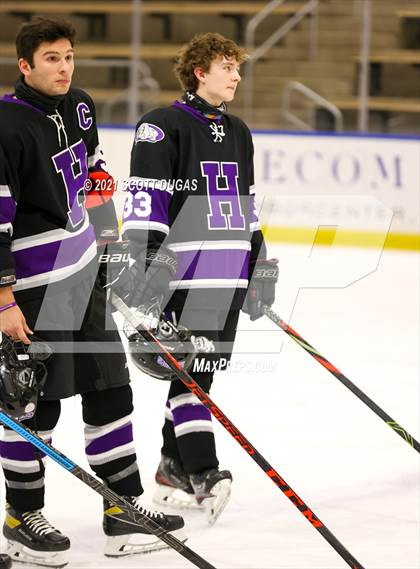 Thumbnail 2 in Iroquois vs Hamburg (LECOM Harborcenter) photogallery.
