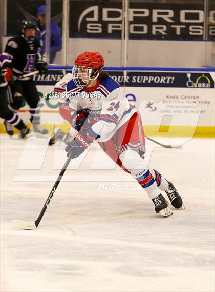 Thumbnail 2 in Iroquois vs Hamburg (LECOM Harborcenter) photogallery.