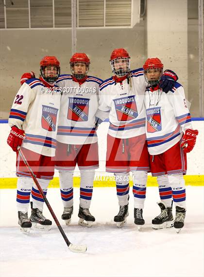 Thumbnail 2 in Iroquois vs Hamburg (LECOM Harborcenter) photogallery.