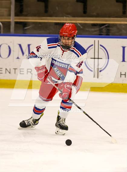 Thumbnail 1 in Iroquois vs Hamburg (LECOM Harborcenter) photogallery.