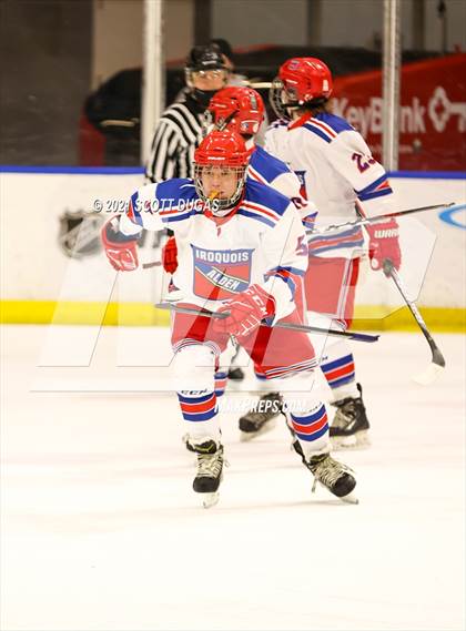 Thumbnail 2 in Iroquois vs Hamburg (LECOM Harborcenter) photogallery.