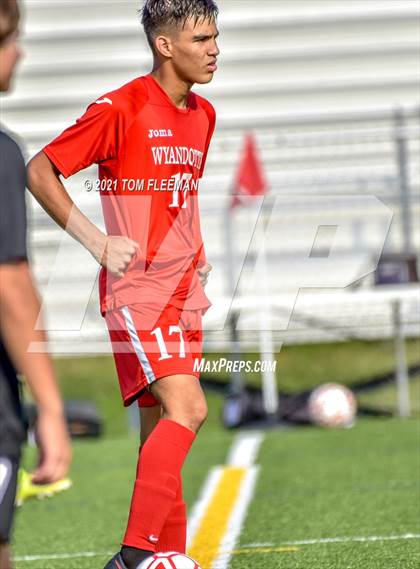 Thumbnail 1 in Lee's Summit North vs Wyandotte (Varsity Tournament) photogallery.