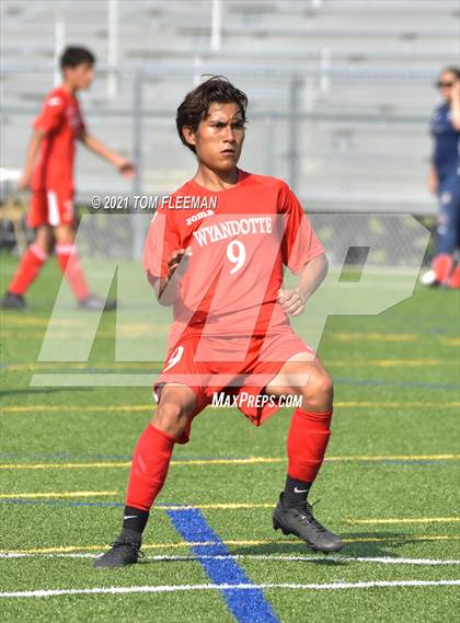 Thumbnail 3 in Lee's Summit North vs Wyandotte (Varsity Tournament) photogallery.