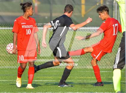 Thumbnail 1 in Lee's Summit North vs Wyandotte (Varsity Tournament) photogallery.