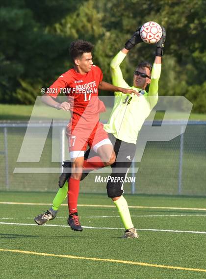 Thumbnail 3 in Lee's Summit North vs Wyandotte (Varsity Tournament) photogallery.