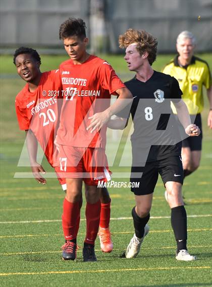Thumbnail 2 in Lee's Summit North vs Wyandotte (Varsity Tournament) photogallery.