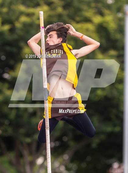 Thumbnail 3 in CIF Track and Field Championships (Boys Pole Vault Final) photogallery.