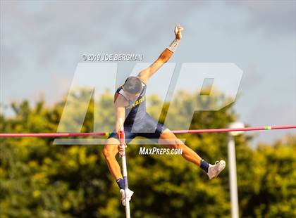 Thumbnail 2 in CIF Track and Field Championships (Boys Pole Vault Final) photogallery.