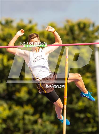 Thumbnail 3 in CIF Track and Field Championships (Boys Pole Vault Final) photogallery.