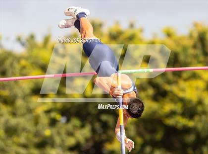 Thumbnail 2 in CIF Track and Field Championships (Boys Pole Vault Final) photogallery.