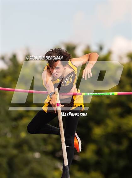 Thumbnail 1 in CIF Track and Field Championships (Boys Pole Vault Final) photogallery.