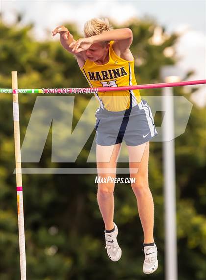 Thumbnail 3 in CIF Track and Field Championships (Boys Pole Vault Final) photogallery.