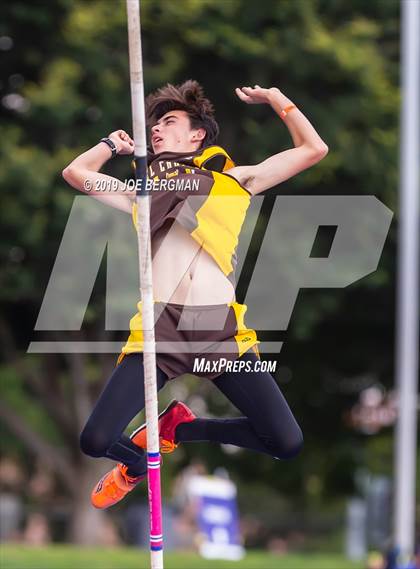 Thumbnail 1 in CIF Track and Field Championships (Boys Pole Vault Final) photogallery.