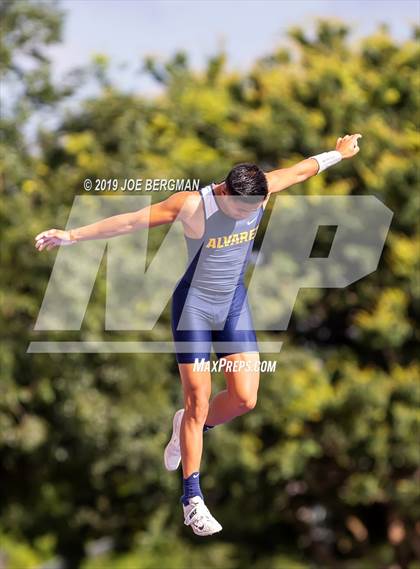 Thumbnail 1 in CIF Track and Field Championships (Boys Pole Vault Final) photogallery.