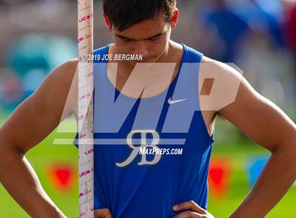 Thumbnail 2 in CIF Track and Field Championships (Boys Pole Vault Final) photogallery.