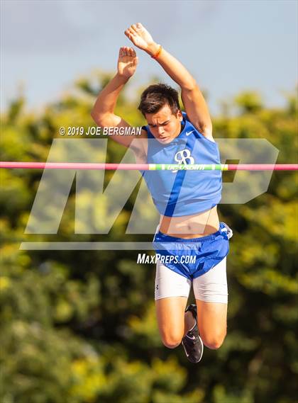 Thumbnail 2 in CIF Track and Field Championships (Boys Pole Vault Final) photogallery.
