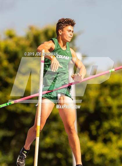 Thumbnail 3 in CIF Track and Field Championships (Boys Pole Vault Final) photogallery.