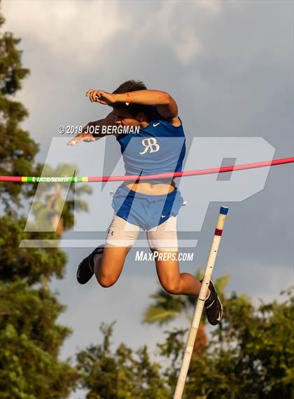 Thumbnail 1 in CIF Track and Field Championships (Boys Pole Vault Final) photogallery.