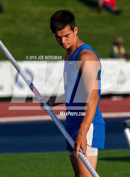 Thumbnail 1 in CIF Track and Field Championships (Boys Pole Vault Final) photogallery.