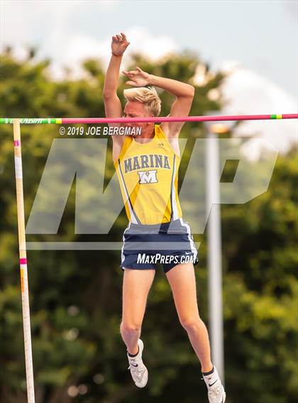 Thumbnail 1 in CIF Track and Field Championships (Boys Pole Vault Final) photogallery.