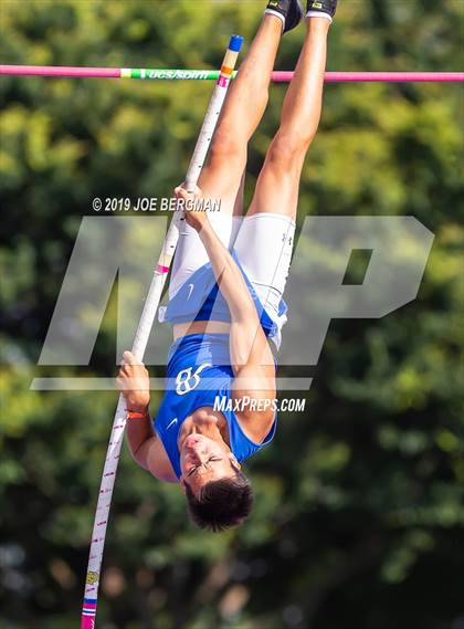 Thumbnail 1 in CIF Track and Field Championships (Boys Pole Vault Final) photogallery.