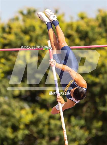 Thumbnail 1 in CIF Track and Field Championships (Boys Pole Vault Final) photogallery.