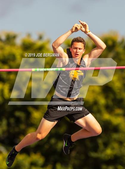 Thumbnail 1 in CIF Track and Field Championships (Boys Pole Vault Final) photogallery.