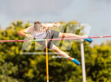 Thumbnail 1 in CIF Track and Field Championships (Boys Pole Vault Final) photogallery.