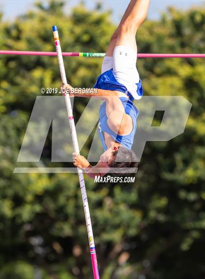 Thumbnail 2 in CIF Track and Field Championships (Boys Pole Vault Final) photogallery.