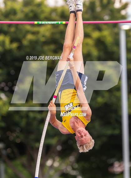 Thumbnail 3 in CIF Track and Field Championships (Boys Pole Vault Final) photogallery.