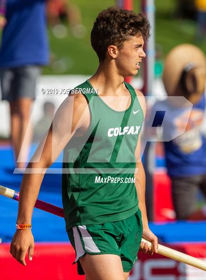 Thumbnail 1 in CIF Track and Field Championships (Boys Pole Vault Final) photogallery.