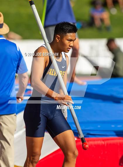 Thumbnail 3 in CIF Track and Field Championships (Boys Pole Vault Final) photogallery.