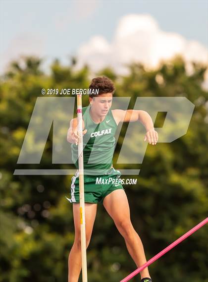 Thumbnail 1 in CIF Track and Field Championships (Boys Pole Vault Final) photogallery.