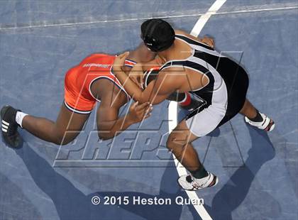 Thumbnail 1 in CIF SS Masters Wrestling Championships (Day 1) photogallery.