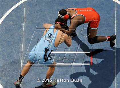 Thumbnail 3 in CIF SS Masters Wrestling Championships (Day 1) photogallery.
