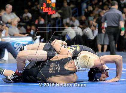 Thumbnail 2 in CIF SS Masters Wrestling Championships (Day 1) photogallery.
