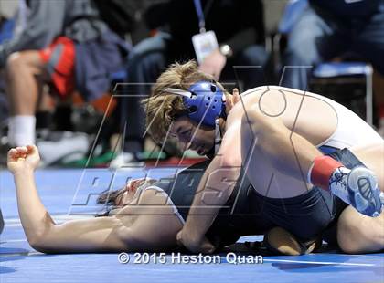 Thumbnail 2 in CIF SS Masters Wrestling Championships (Day 1) photogallery.
