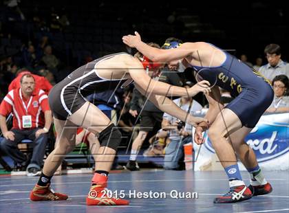 Thumbnail 1 in CIF SS Masters Wrestling Championships (Day 1) photogallery.