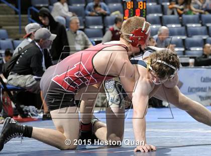 Thumbnail 3 in CIF SS Masters Wrestling Championships (Day 1) photogallery.