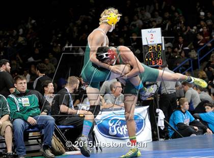 Thumbnail 3 in CIF SS Masters Wrestling Championships (Day 1) photogallery.