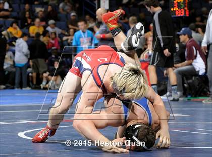 Thumbnail 3 in CIF SS Masters Wrestling Championships (Day 1) photogallery.
